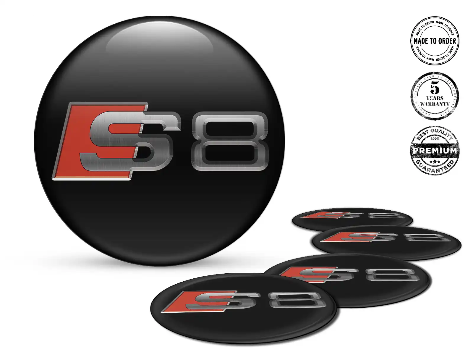 Domed Stickers Racing Limited Sport Logo
